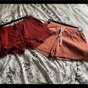2 shorts for $15!!